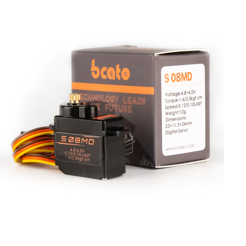 Rc Helicopter Mini - Bcato S08MD 2.4kg Cyfrowe Serwo 12g/