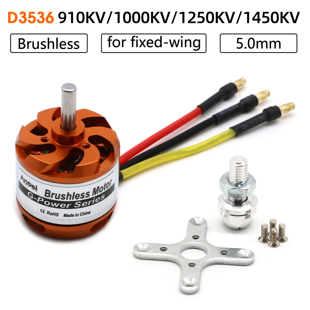 Rc Helicopter Mini - Silnik bezszczotkowy D3536 910KV 1000KV 1250KV