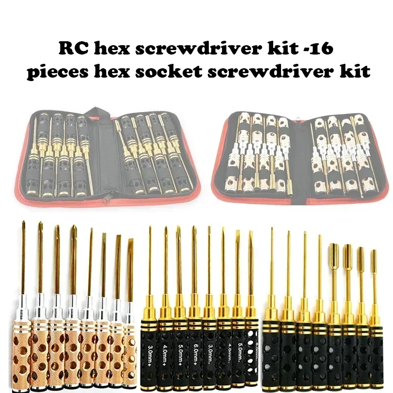 Rc Helicopter Tool Kit - Zestaw kluczy imbusowych RC - 16