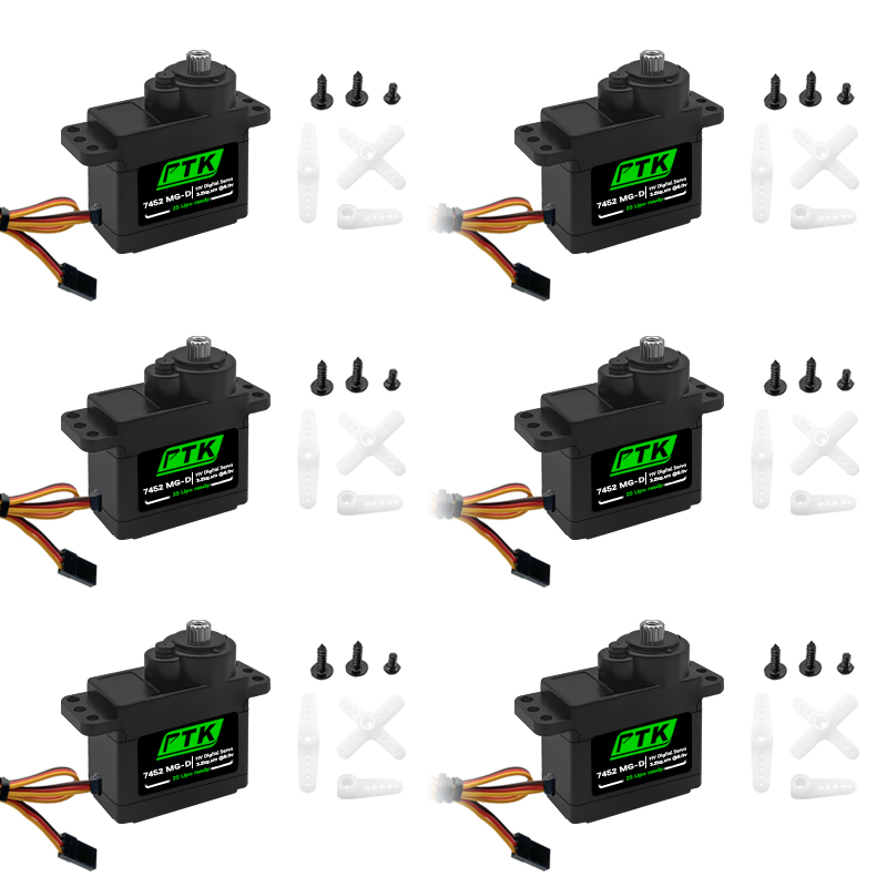 Rc Helicopter Parts - PTK 7452 MG-D 9g Cyfrowe Serwo