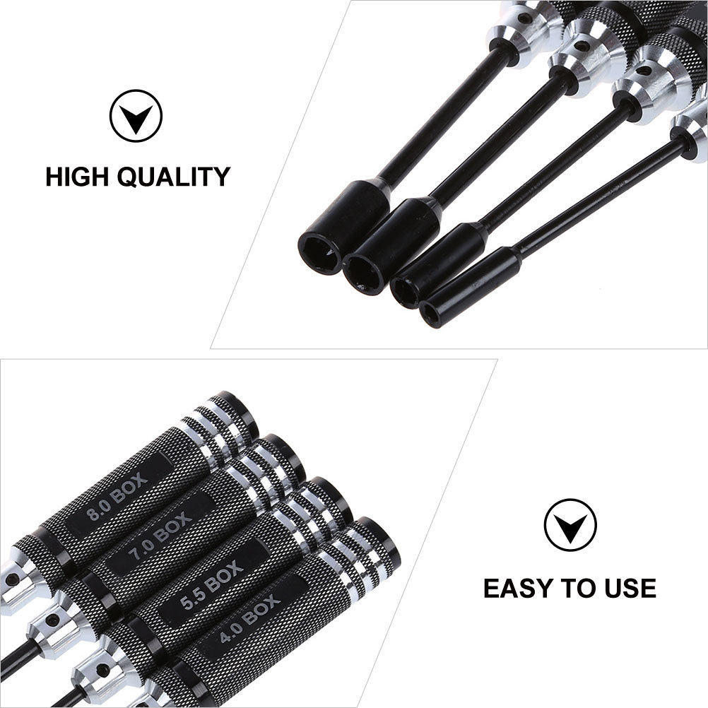 Zestaw 4 szt. narzędzi z gniaz – Rc Helicopter Tool Kit recenzja i cena